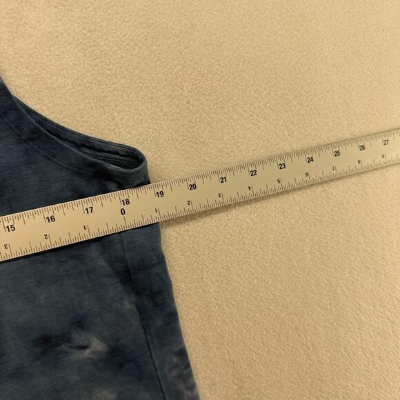 Lululemon Tank Top men's Small Blue Always Agile Diamond Tie Dye Training Gym - Picture 5 of 7